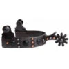Professional's Choice Men's Black Dot Spur -Western Cowboy Equipment Shop pcsp 140 bla