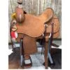 HR Saddlery 16 Inch Roughout Association Saddle -Western Cowboy Equipment Shop roside