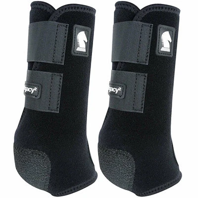 Classic Equine Legacy2 Black Hind Boots 3 Classic Equine Legacy2 Black Hind Boots