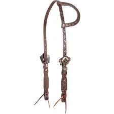 Cashel's Guns And Roses Slip Ear Headstall