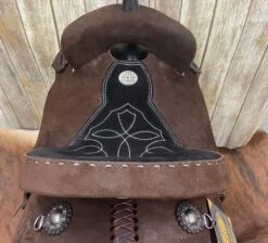 Double J Saddlery 14 Inch Wide Pozzi Barrel Saddle -Western Cowboy Equipment Shop seat b9fc85b3 a1a6 4c98 b0ec ff7dd2ad368c