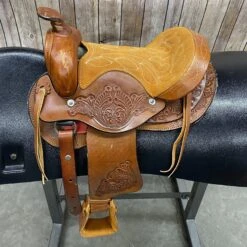 10" Pony Saddle -Western Cowboy Equipment Shop tan10inch