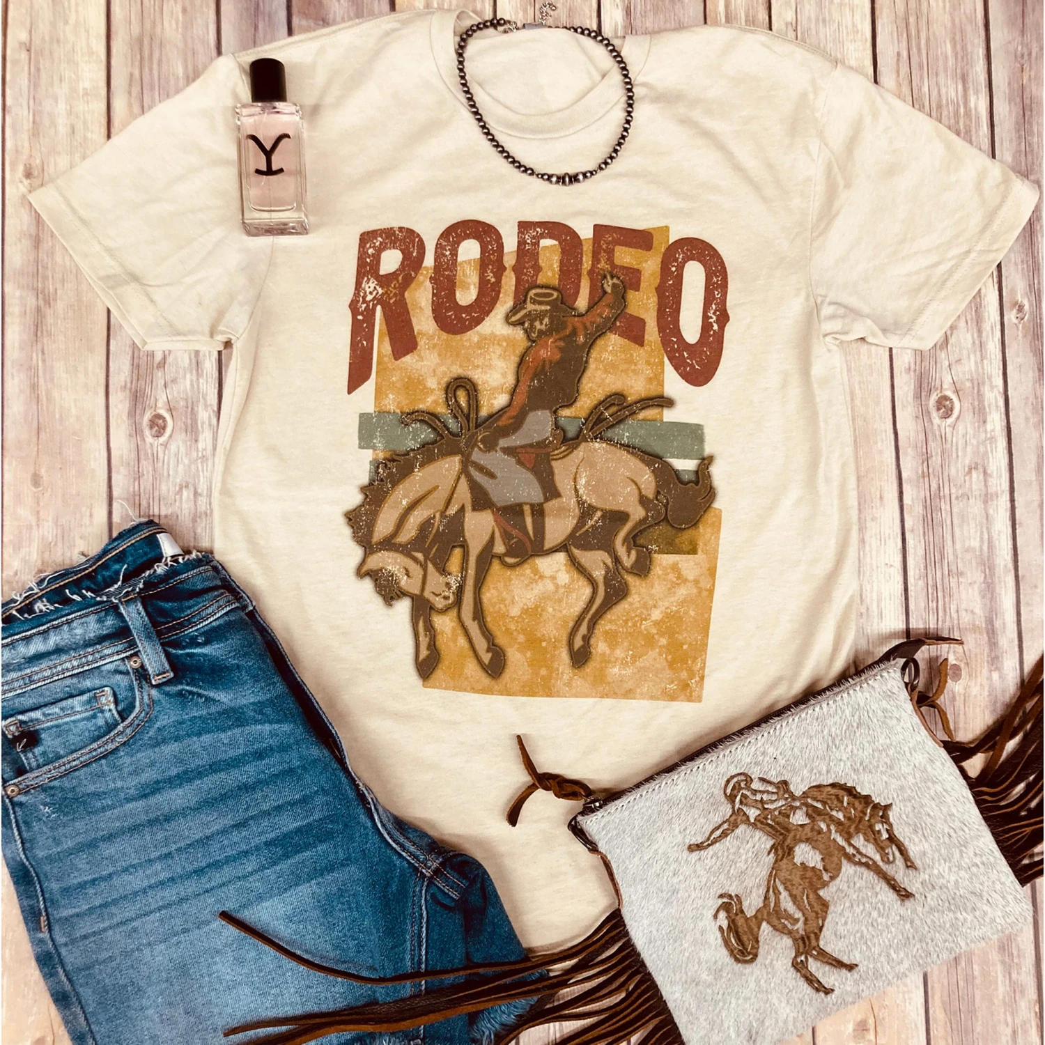 Vintage Rodeo Buckin' Horse Tee 3 Vintage Rodeo Buckin' Horse Tee