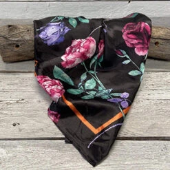 Black, Pink And Purple Wild Rag