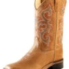Youth Tan Multi Stitched Square Toe Boots -Western Cowboy Equipment Shop x BSC 1818 530x 2x 2d0f875c 0824 4512 b676 ba7d181a712b