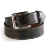 Twisted X Men's Black Distressed Crackle Belt -Western Cowboy Equipment Shop xb 220 TwistedX DistressedBlackBelt Teskeys 600x 706d1173 4d0f 4e2e b26f 81d14cdf3214