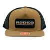 Hooey Youth Tan/Black Cap-Serape Rodeo Patch -Western Cowboy Equipment Shop youthhooey
